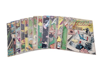 Lot 787 - The Atom, Hawkman, and other comics by DC