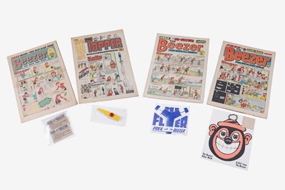 Lot 627 - British comics with giveaways