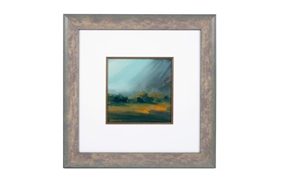 Lot 714 - Robert Newton - Morning Light On Trees | oil