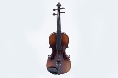 Lot 338 - A full size student violin