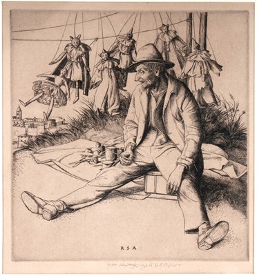 Lot 29 - Robert Sargent Austin - The Puppet Master | engraving