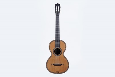 Lot 340 - A 19th Century parlour guitar