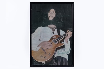 Lot 202 - A Peter Green signed poster