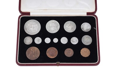 Lot 264 - George VI specimen coin sets, 1937