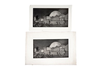 Lot 22 - Kay Anderson - Olympia, London | aquatint etchings