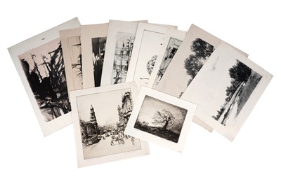 Lot 39 - John Charles Goodchild - Twelve works | etchings and lithographs