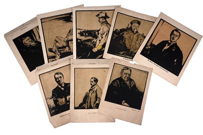Lot 53 - William Nicholson lithograph portraits
