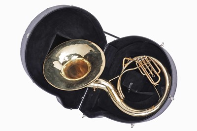 Lot 35 - A Lafleur Sousaphone, cased