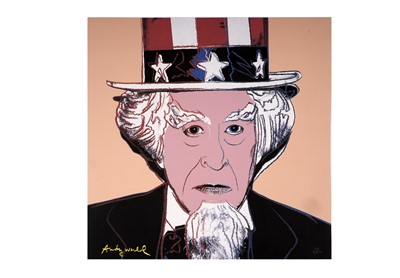 Lot 64 - After Andy Warhol - Uncle Sam | limited edition offset lithograph
