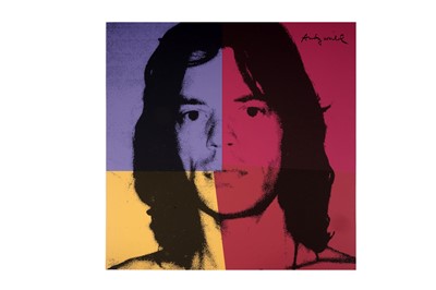 Lot 61 - After Andy Warhol - Mick Jagger (Coloured) | limited edition offset lithograph