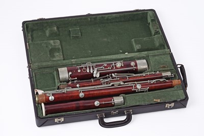 Lot 25 - A Heinrich Salzer bassoon