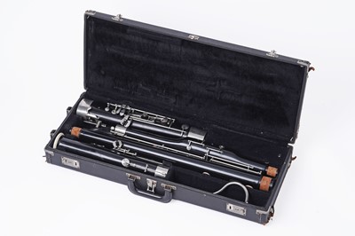 Lot 26 - A Bundy bassoon, cased