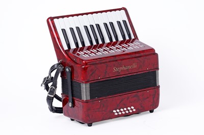 Lot 5 - A Stephanelli 12 bass accordion