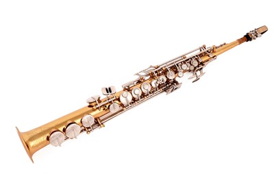 Lot 33 - A B&M Champion soprano saxophone