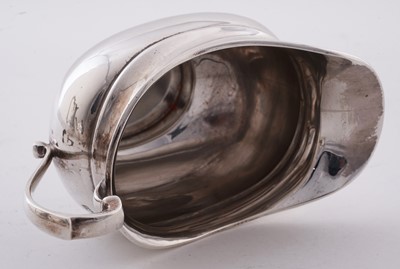 Lot 15 - A George V silver four piece tea service; and an Elizabeth II silver salver