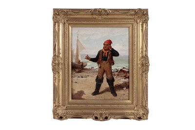 Lot 15 - James Seymour Adams - Going for a Sail, Sir | oil