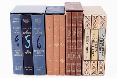 Lot 415 - A collection of Folio Society books, mainly fiction
