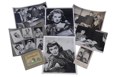 Lot 311 - An autograph book and signatures