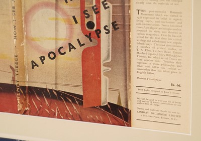 Lot 546 - A collection of book and magazine covers with artwork by John Tunnard