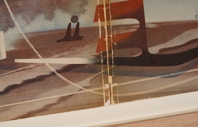 Lot 546 - A collection of book and magazine covers with artwork by John Tunnard