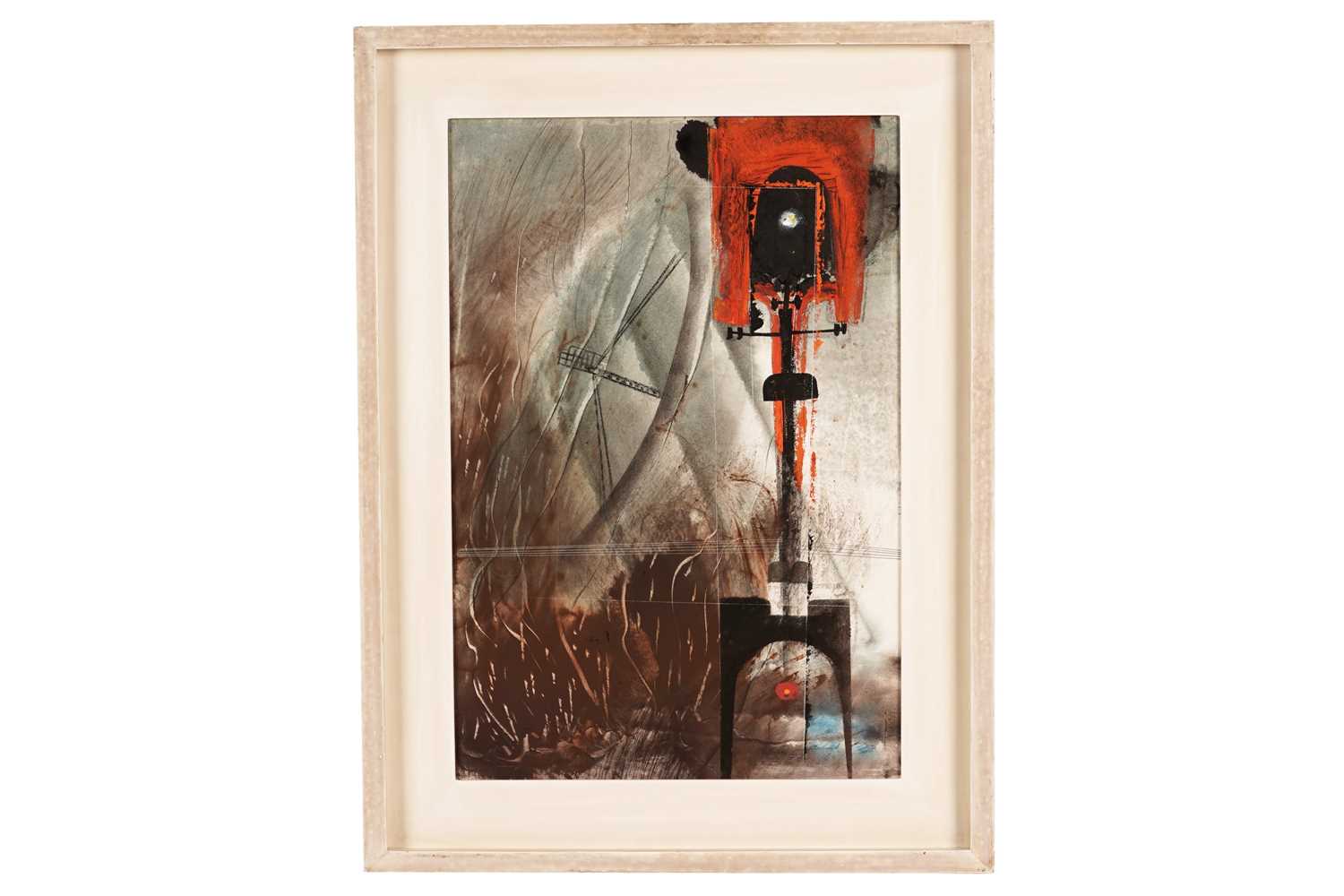 Lot 501 - John Tunnard - Quaquaversum | gouache and watercolour over pencil
