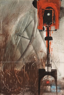 Lot 501 - John Tunnard - Quaquaversum | gouache and watercolour over pencil