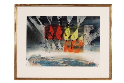 Lot 20 - John Tunnard - Screen | watercolour and pastel
