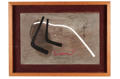Lot 13 - John Tunnard - Composition | oil on board
