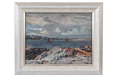 Lot John Anthony Park - Boats Off the Coast | oil