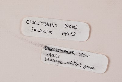 Lot 92 - Christopher Wood - Winter's Grasp | acrylic