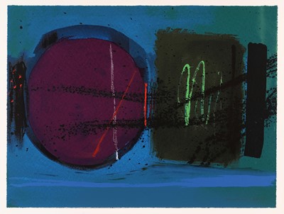 Lot Wilhelmina Barns-Graham - April, 1991 | screenprint