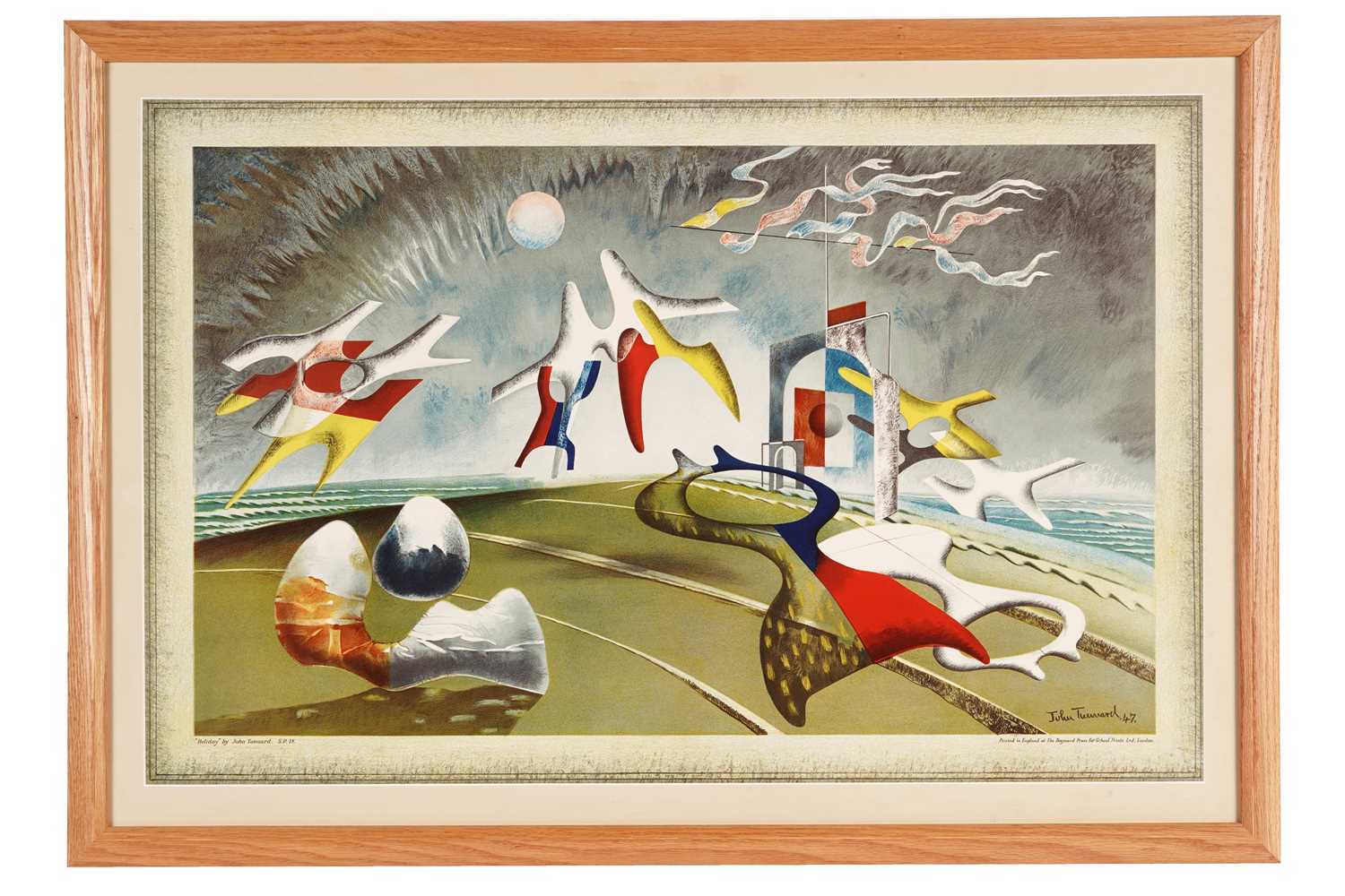 Lot 524 - After John Tunnard - Holiday | lithograph