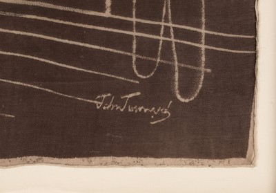 Lot 555 - John Tunnard - Untitled | silk scarf