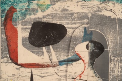 Lot 555 - John Tunnard - Untitled | silk scarf