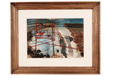 Lot 9 - John Tunnard - Site | mixed media