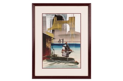 Lot 28 - John Tunnard - Mirage | gouache and watercolour