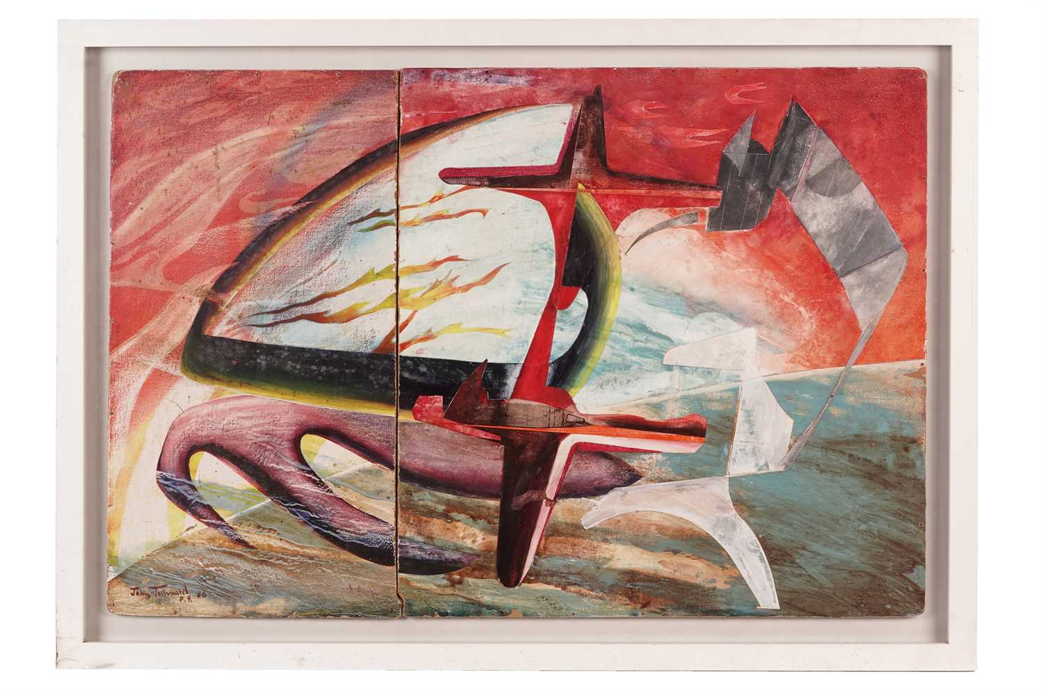 Lot 1 - John Tunnard and Jeremy Gardiner - Atomic | oil
