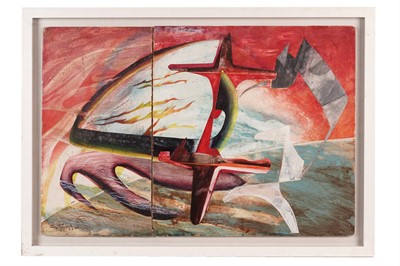 Lot 1 - John Tunnard and Jeremy Gardiner - Atomic | oil