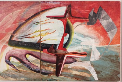 Lot 1 - John Tunnard and Jeremy Gardiner - Atomic | oil