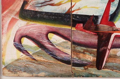Lot 1 - John Tunnard and Jeremy Gardiner - Atomic | oil