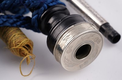 Lot 19 - A set of Scottish bagpipes