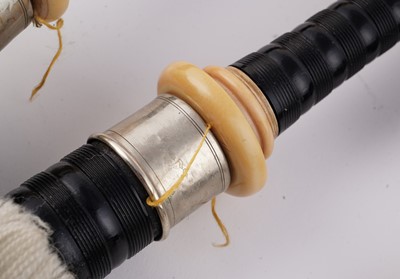 Lot 19 - A set of Scottish bagpipes