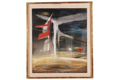 Lot 32 - John Tunnard - Starting Point | oil on board