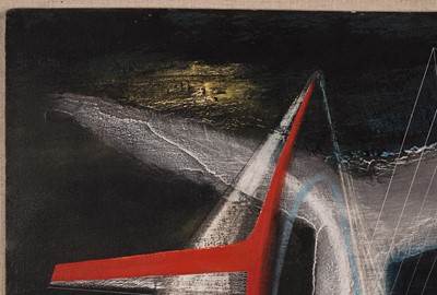 Lot 32 - John Tunnard - Starting Point | oil on board
