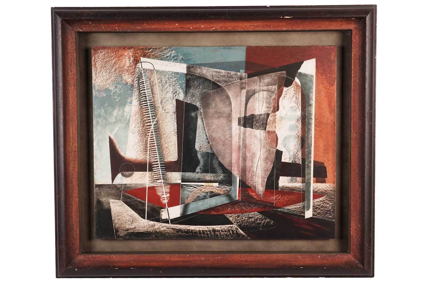 Lot 7 - John Tunnard - Painting 1948 | oil on masonite