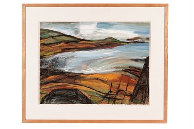 Lot 71 - Margo Maeckelberghe - Winter Orange | mixed media