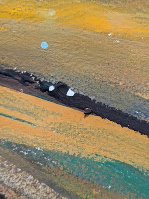 Lot 71 - Margo Maeckelberghe - Winter Orange | mixed media