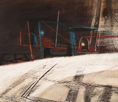 Lot 531 - John Tunnard - Workings | oil on gesso-prepared board