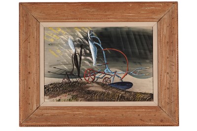 Lot 17 - John Tunnard - Meeting | gouache