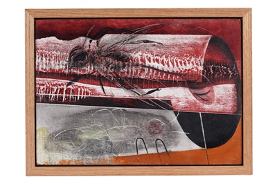 Lot 6 - John Tunnard - Composition with wasp | oil on gesso board